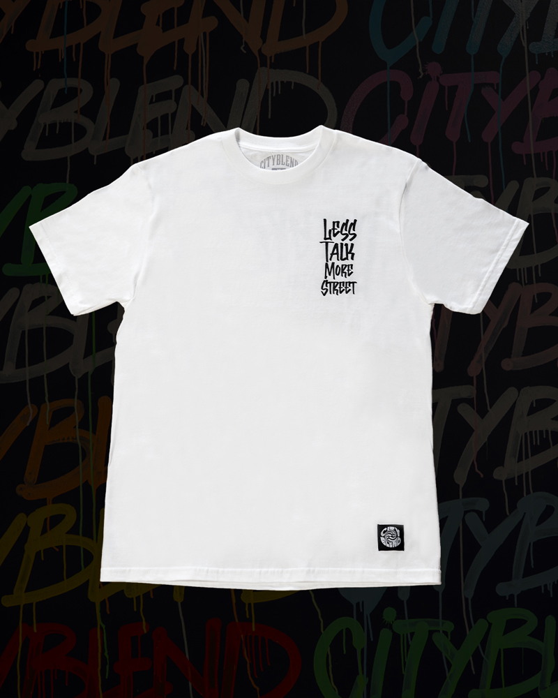 CITYBLEND LESS TALK - TSHIRT